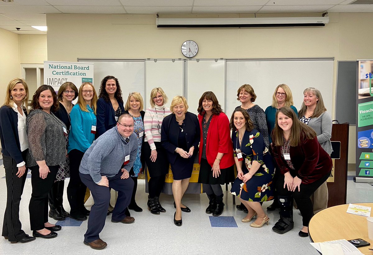 Congratulations to some of our newest nationally board certified teachers! Our state’s teachers, like my mother did for years, devote their lives to making our children responsible citizens with skills to last a lifetime. Thank you for all you do for our children and our state.