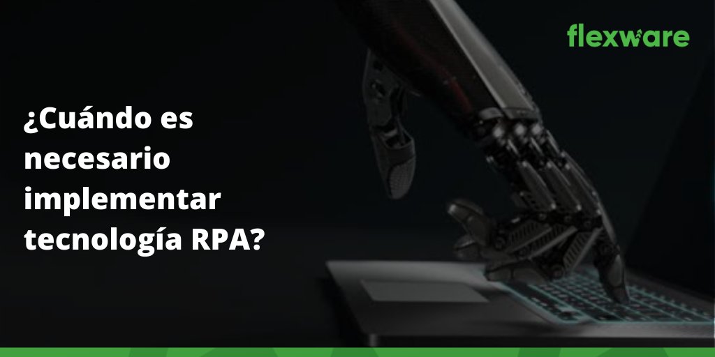 flexware's tweet photo. ¿Cuándo es necesario implementar un software RPA?

Al observar una oportunidad de establecer procedimientos automatizados que reduzcan tiempo y costo en la operación. 💾📩📆
https://t.co/cXsY8Gym3F #RPA #AutomatizacióndeProceso #IA #RocketBot 🚀 https://t.co/BPzI4KA7UY