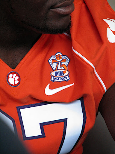 fuller patch on clemson jersey
