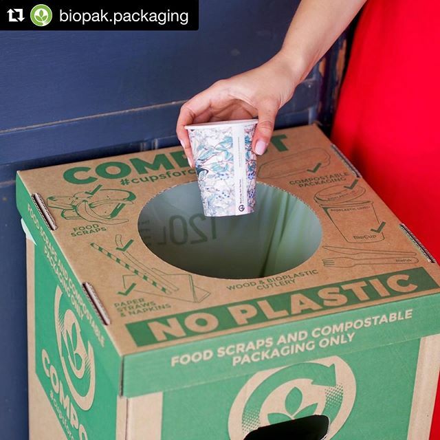twohoundsesprso's tweet photo. We’ve joined the #compostclub! 
You may have noticed our new bin out the front. All coffee cups and @biopak.packaging (which is all of our packaging) can be placed in this bin and will be taking away for composting!

BYO or sit in cups are still the bett… https://t.co/qowqtwZhPY https://t.co/WGIPySdE7r