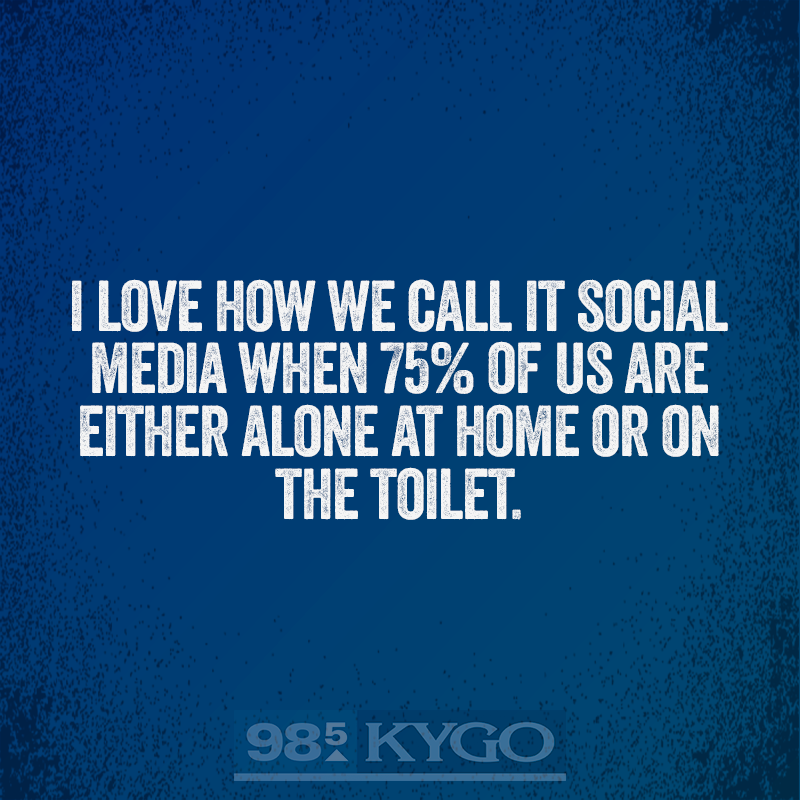 985KYGO's tweet photo. #NotSoSocial https://t.co/HxBQAN2G0M