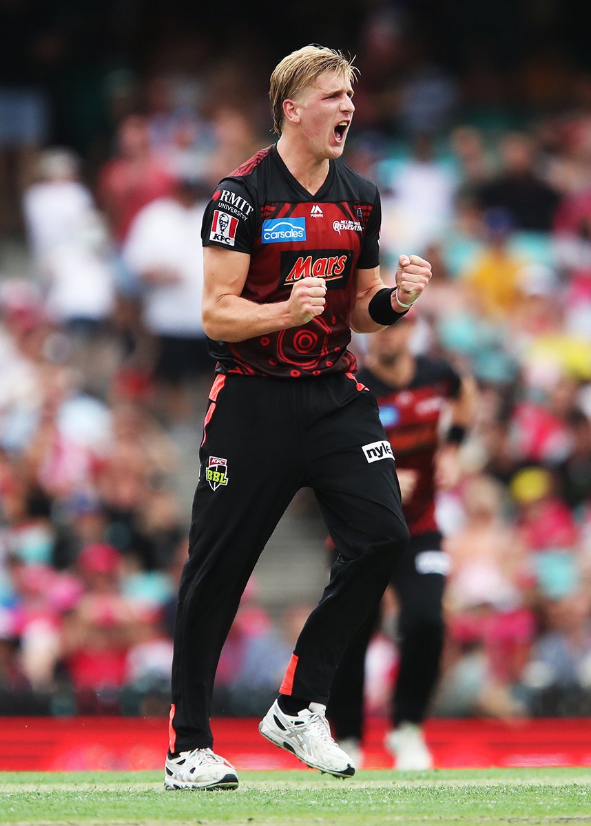 RenegadesBBL's tweet photo. Swapping the red for the CA XI for a month. Huge congrats to @CaJBoyce + Will Sutherland on their selection for the squad that'll take on the England Lions next month #GETONRED https://t.co/qSpP9V15Rt