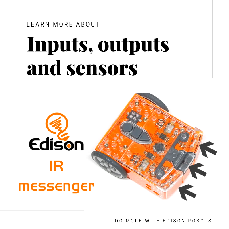 MeetEdison's tweet photo. Did you know that Edison robots can use infrared light to send and receive messages to other Edison robots? Learn more about Edison's sensors at https://t.co/PZ7FifF11w
#STEM #STEAM #edtech #coding #robotics #edisonrobots https://t.co/NoWRYtWwEn