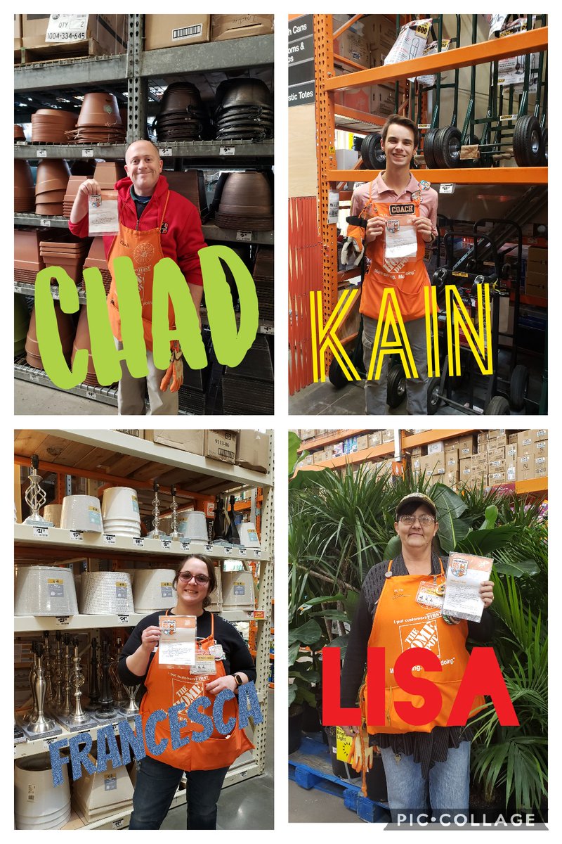 Thank you so much to these amazing associates for their hard work and dedication to our garden dept and prepping for our spring season! Yall are rock stars! <a href="/hcbellas/">hilda bellas</a> <a href="/czech_steve/">Steve Czech</a> <a href="/todda113/">Todd Allen</a> <a href="/MelissaG_THD/">Melissa Griffith</a>