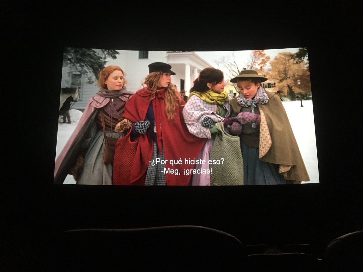 florcamba's tweet photo. Hermosa la adaptación de Mujercitas de Greta Gerwig. Adoré. https://t.co/nQpFcqAAKV
