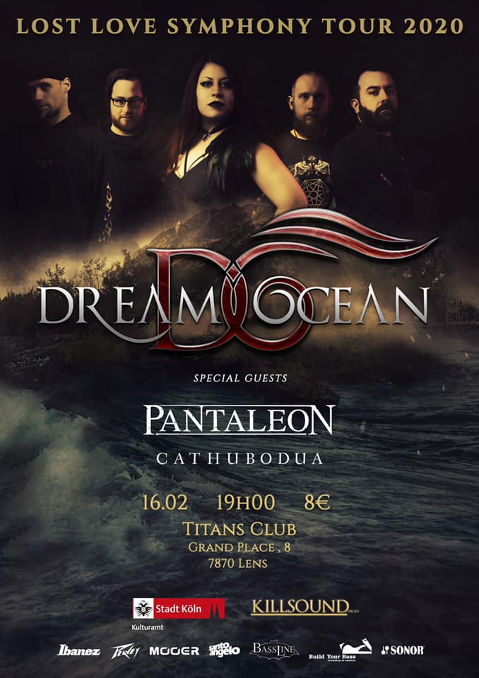 🔥 Dans 2.5 semaines déjà...2.5 weeks only🔥
#DreamOcean + #Pantaleon + <a href="/Cathubodua_BE/">Cathubodua</a> 
 Excellent lineúp!!
DIMANCHE 16 février | SUNDAY 16th of February
19h @ Titans Club BELGIUM
#TitansClub #lens #Belgium #metal #concert