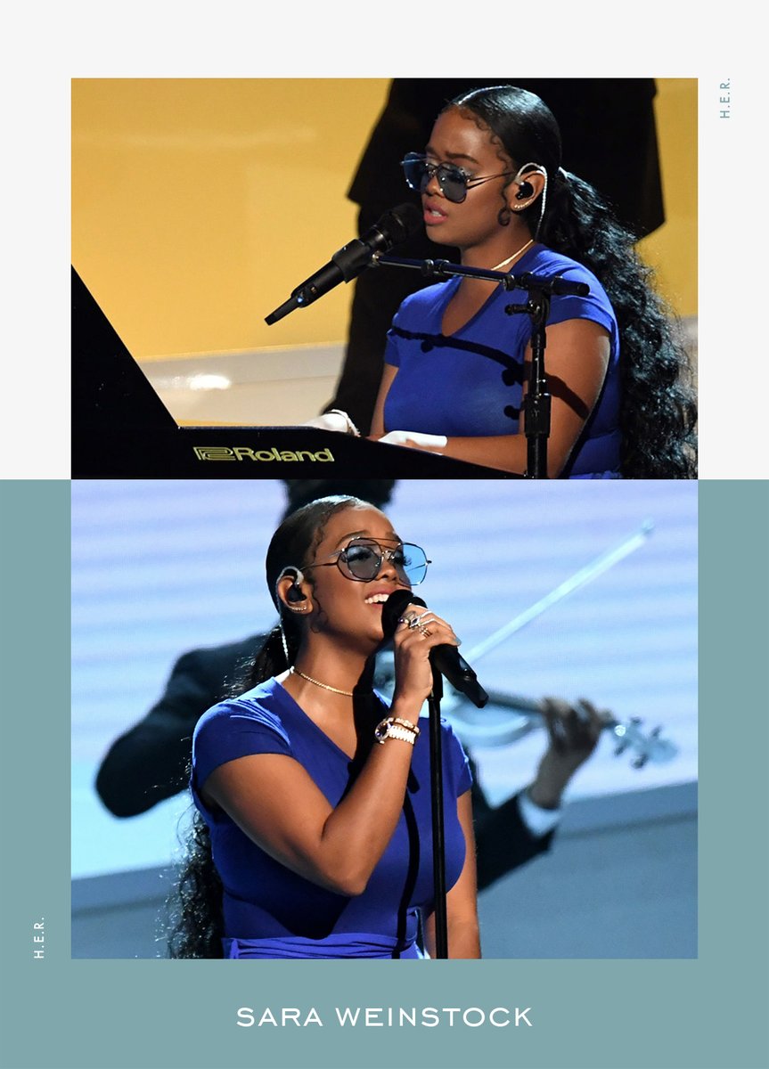 R&amp;B singer <a href="/HERMusicx/">H.E.R.</a> sparkled on the red carpet and on stage at the 62nd Annual Grammys wearing several diamond SW pieces. Read the journal to see H.E.R. picks! 😍💎

saraweinstock.com/blogs/journal/…