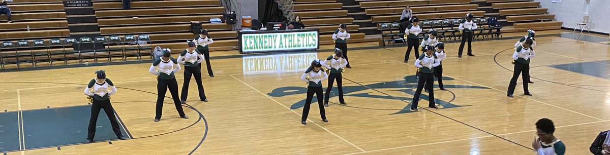 Always enjoy the energy and dance moves of the Kennedy <a href="/JFKPOMS/">Kennedy Poms</a> squad.
