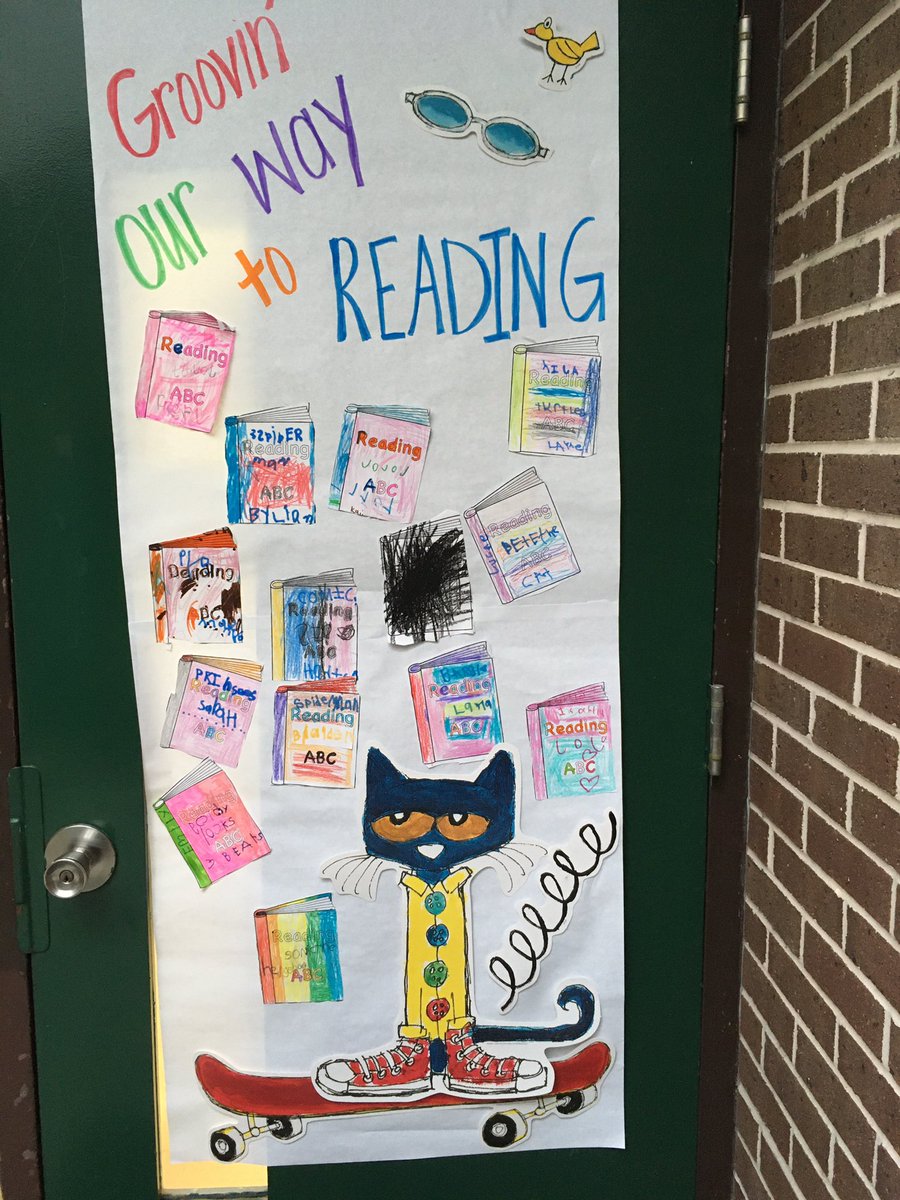 Just a few of the many amazingly decorated doors to celebrate literacy this week! @sugarmillpride #FLCelebratesLiteracy