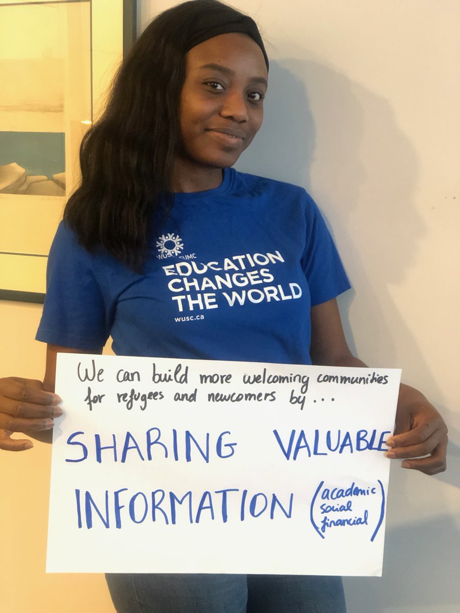 WUSCcampus's tweet photo. How can we create welcoming communities for refugees and other newcomers? Share your thoughts with us! #SRPChallenge
---
Comment pouvons-nous créer des communautés accueillantes pour les réfugié-e-s et autres nouveaux arrivant-e-s? Partagez vos avis avec nous! #DéfiPÉR https://t.co/se6IeR1gJy