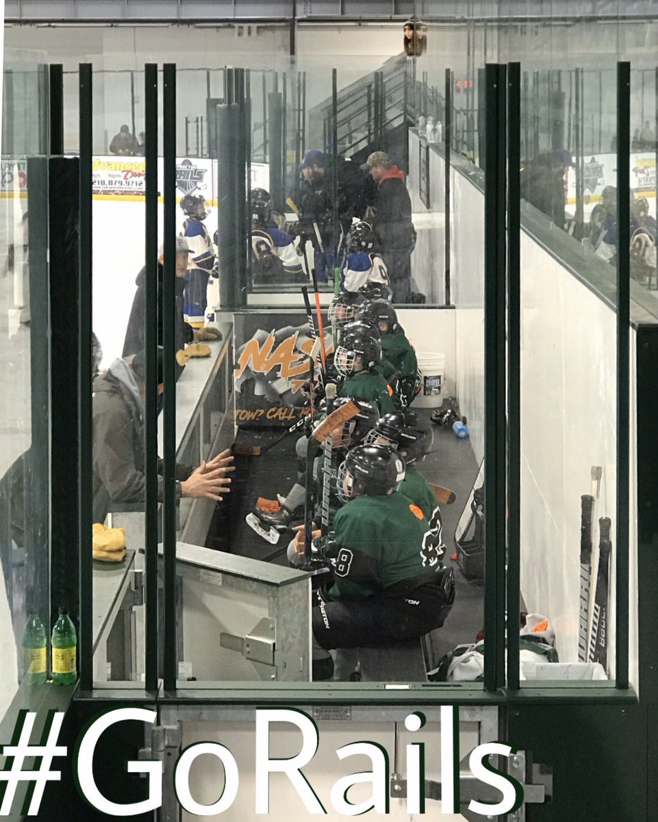 StLukesArena's tweet photo. The Squirt B Green Team is ready to win! 💚🏒
Rails vs. Wildcats 
#youthhockey #ProctorMN https://t.co/l1OSBvcveU