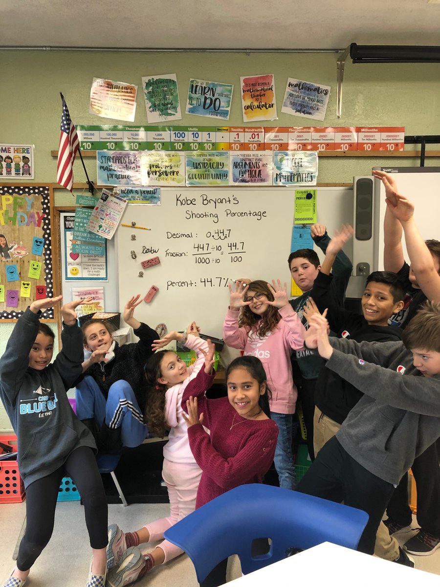 Remembering Kobe Bryant today in math class ! #Lbeachms #Lbleads