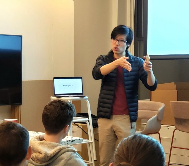 Ringo speaking about nuxt