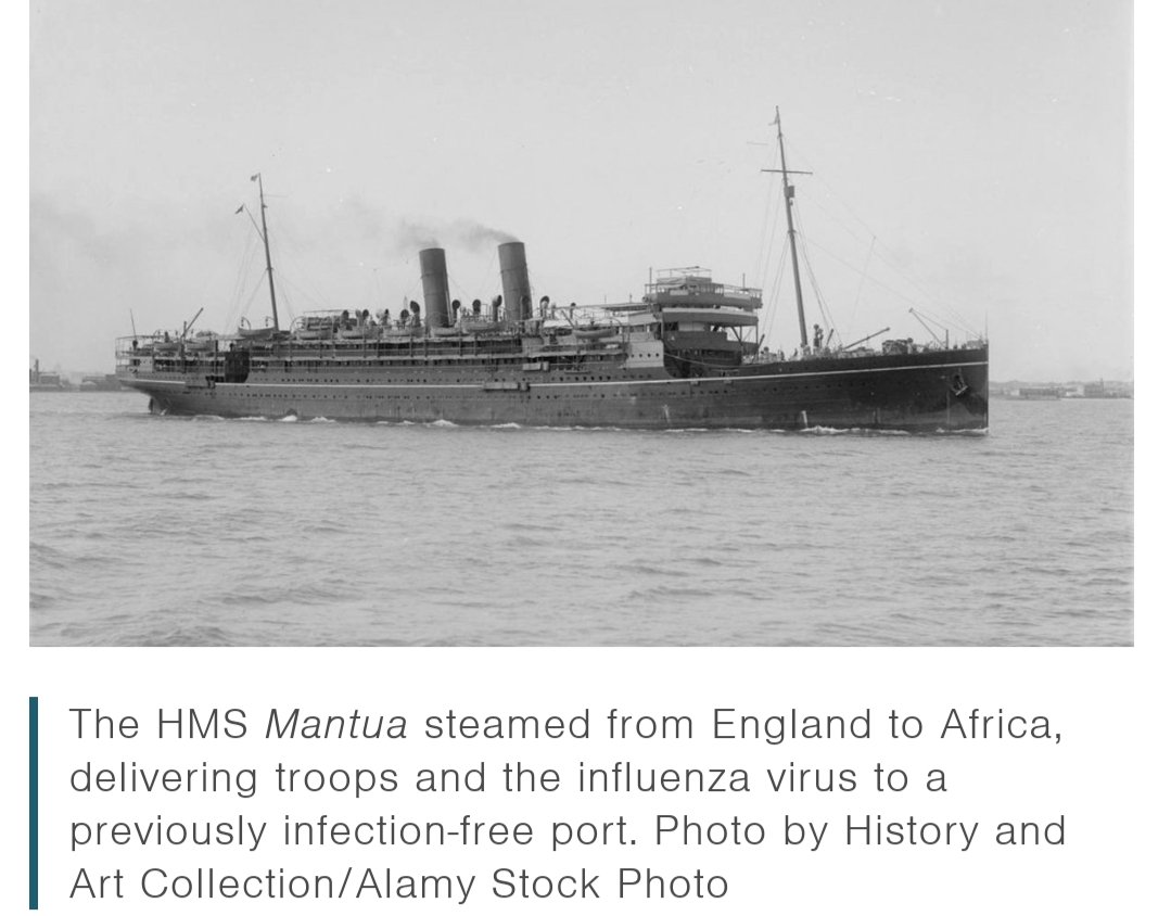 _mfac's tweet photo. #Philippines (1st pic. Ships from China docked in Manila Port)
 (2nd-3rd pic.- 1918 Mantua &amp; Leviathan Ship overpacked with 9,000 soldiers and crew members - and the pendemic "Influenza flu" a.k.a "Spanish flu" (that killed 50 million people around the world) 😷 https://t.co/OdUapBnC3h