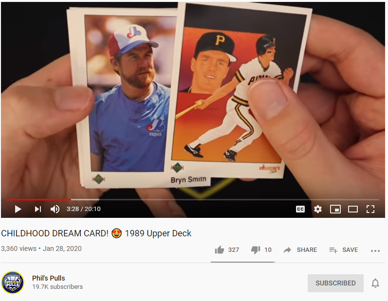 SeanConnaghan's tweet image. @CheetoSantino you related to Bryn Smith? Dude looks exactly like you @PJHughes45 #1989upperdeck