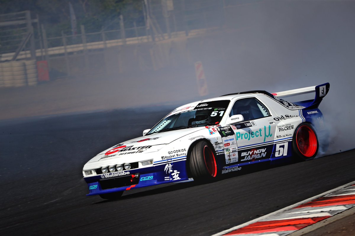 岩井照宜 選手 - 56 TERUYOSHI IWAI _ FC3S RX-7 2019