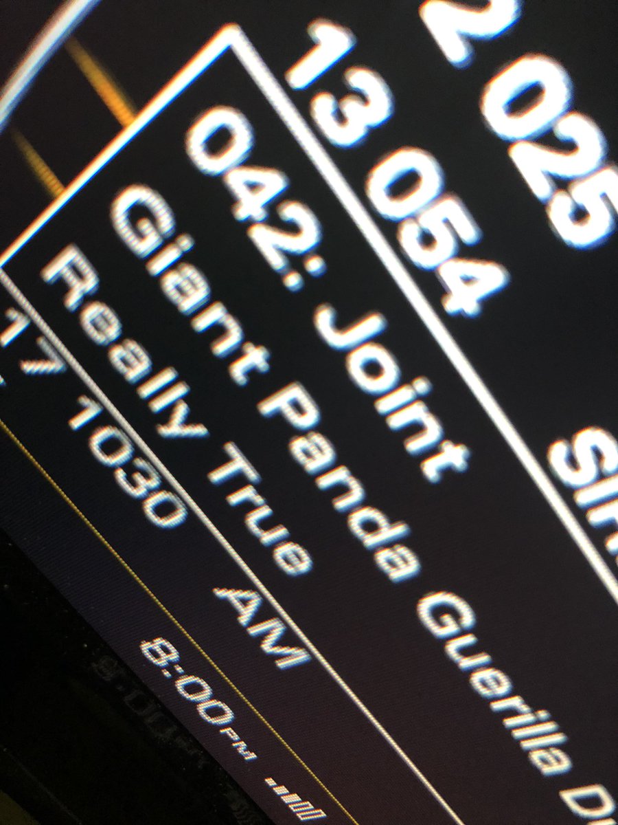 ReggaeWhats's tweet photo. I love it when @TheJoint_42 hooks this girl up with her fave @GiantPandaDub song. #reallytrue https://t.co/kaEhzXfVOl