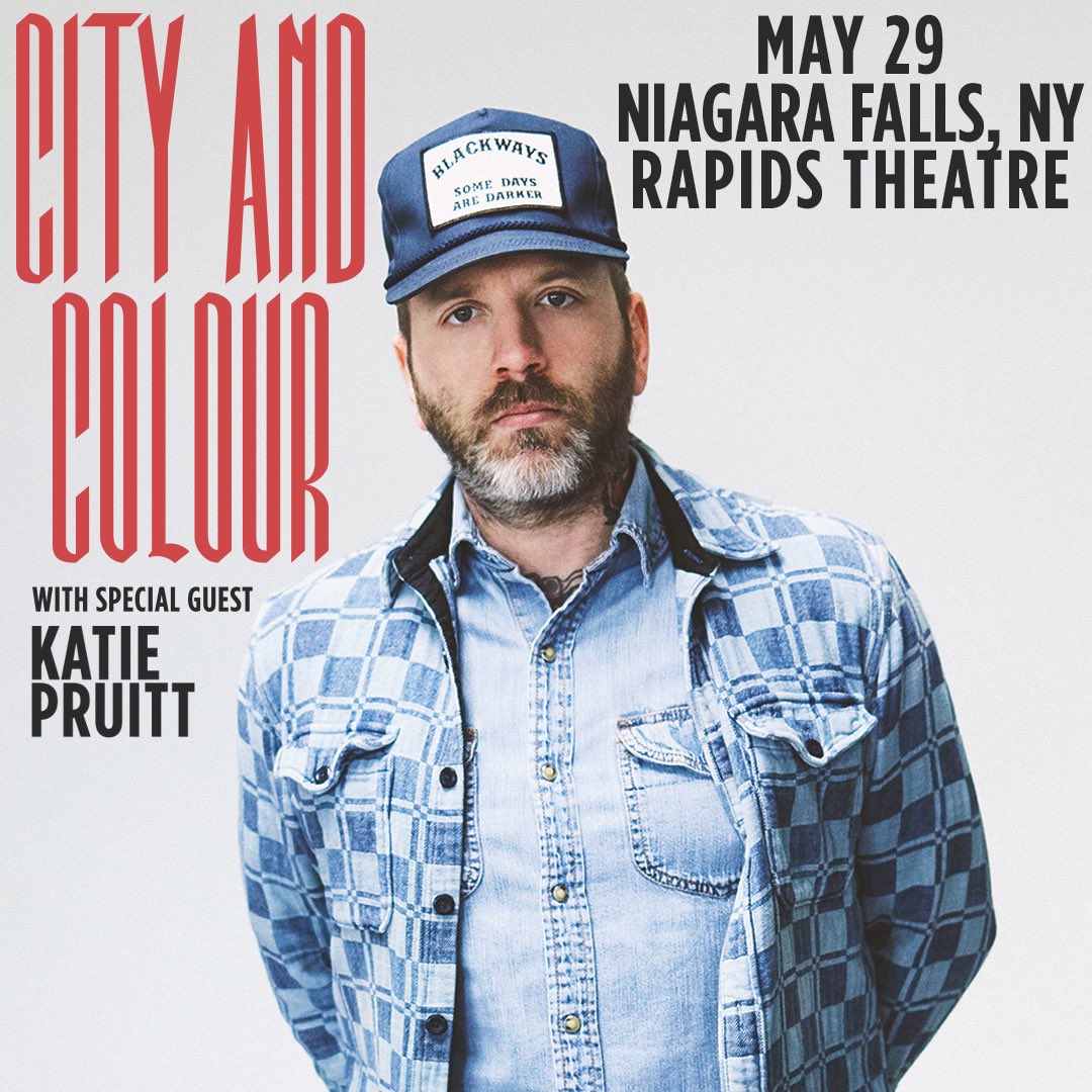 I’m heading your way to play Rapids! <a href="/KPmusik/">Katie Pruitt</a> is coming along as support. Tickets on-sale this Friday January 31! #cityandcolour #rapidstheatre