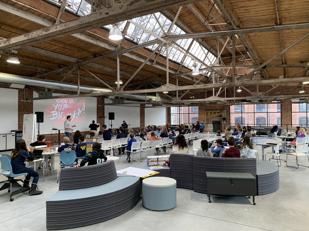 FluxSpace_io's tweet photo. We had an awesome day today during @MCIULearns Dream It Design It Challenge! Job well done by all involved! @PSemicek @DeSantisEdu @brookem1015 #makeinflux #learninflux #makered #DesignThinking #dtk12chat #STEMed #STEMinPA #STEMeducation https://t.co/Ibu4HHSa02