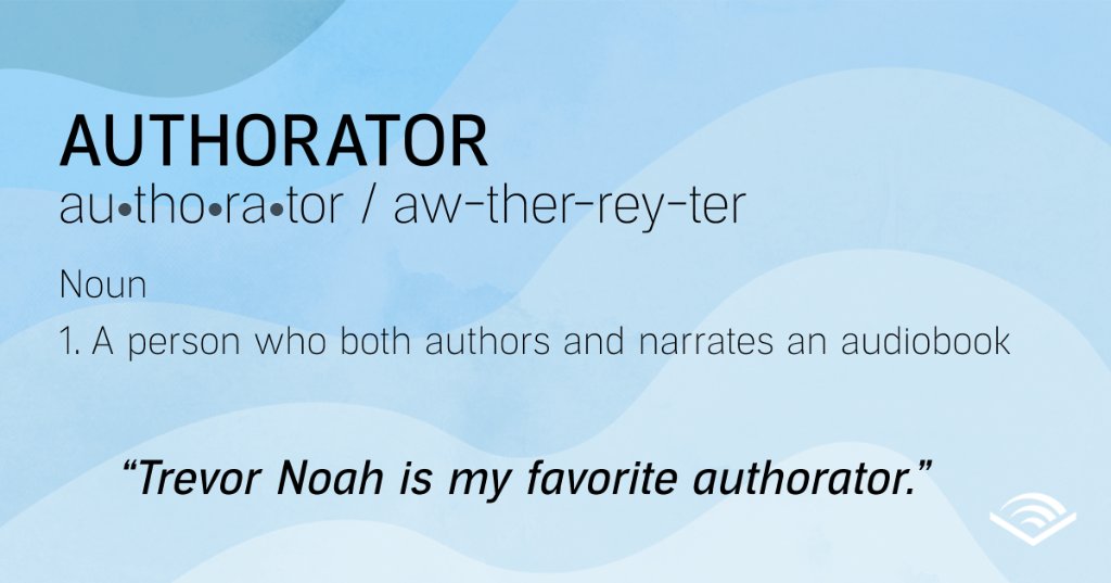 audible_com's tweet photo. Who's your favorite #authorator?? https://t.co/LU7qAhfKM1