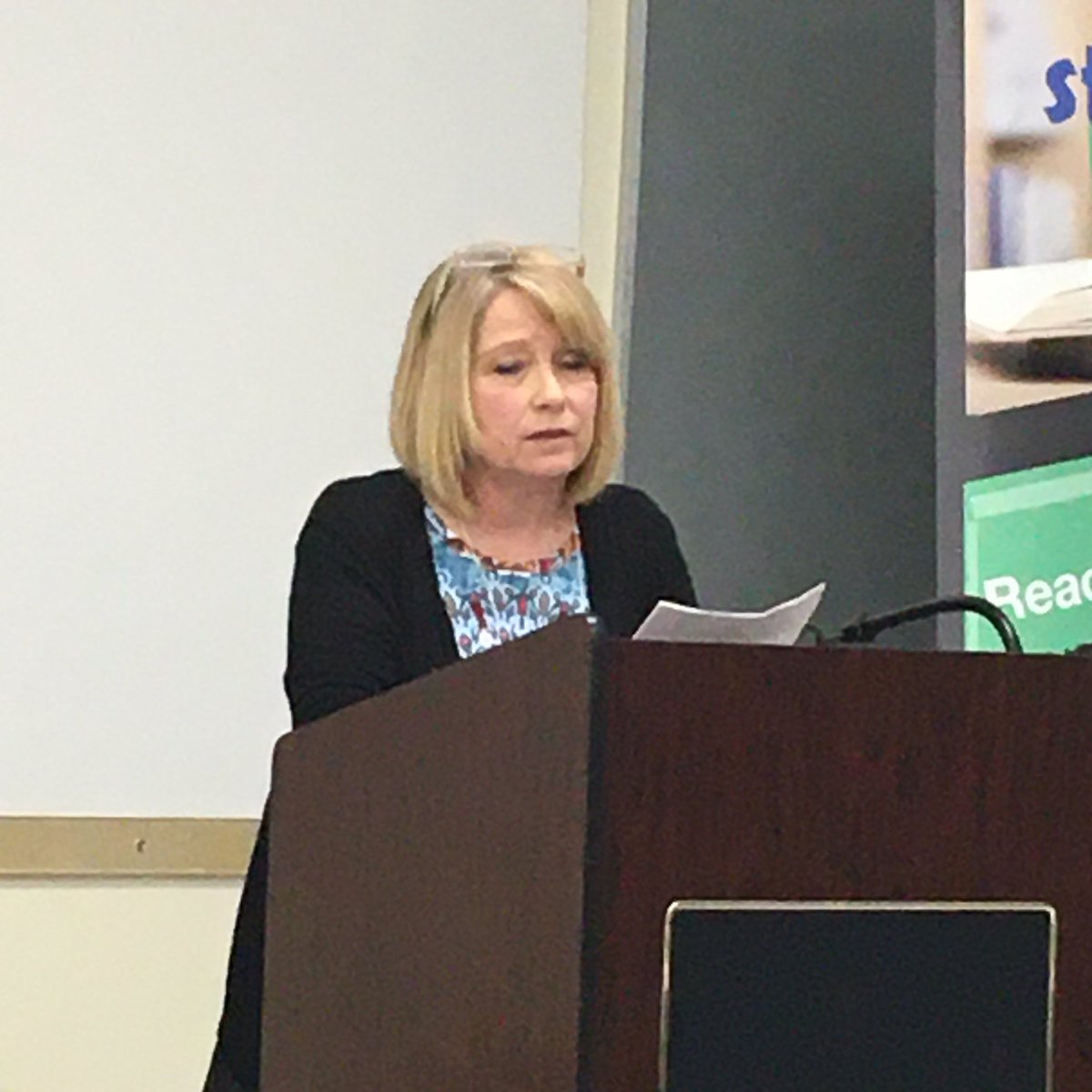 nbctsofmaine's tweet photo. NBCT Paula Bourque shares suggestions of big and small steps NBCTs can take to lead & lend a hand to the next in line in her keynote at tonightโs NB Pinning Ceremony. #nbctME #nbctstrong https://t.co/ft1cxJOxUC