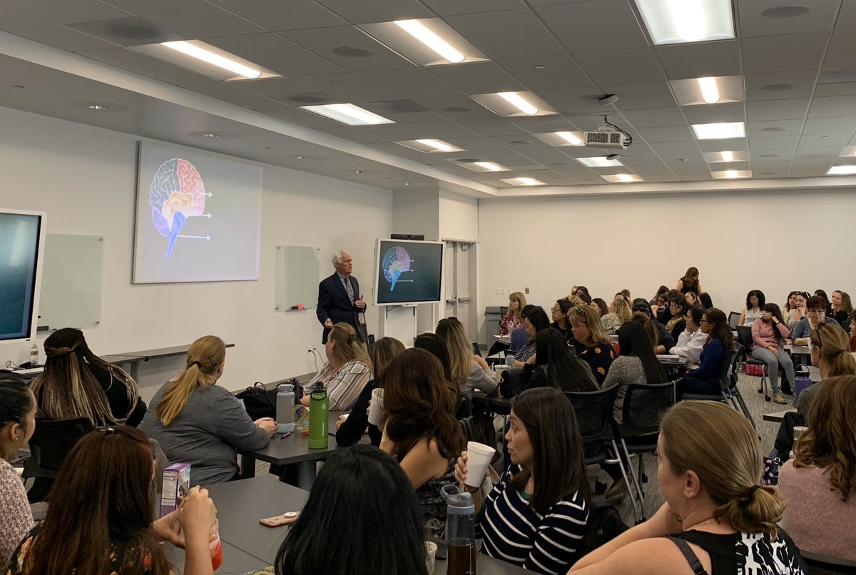 EMCSD_Personnel's tweet photo. Another great professional development session on #traumainformed instruction. Thank you Dr. Powell for spending this time with our TK, Kinder &amp; 1st grade teachers.  @DrMaribelGarcia https://t.co/Va8TLwiPOA