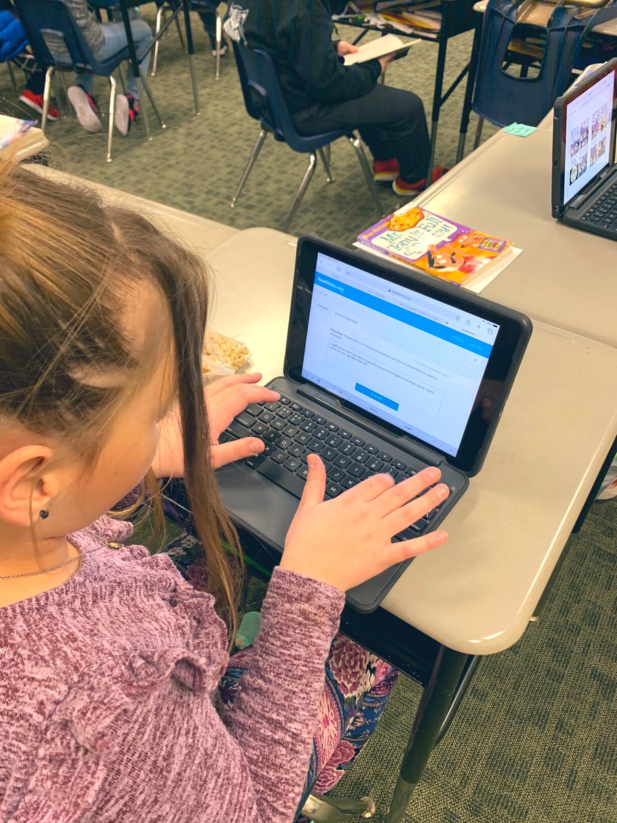 Mrs_Newman4's tweet photo. 📱 Starting the day with an Article of the Day from Read Works! #YESTigers180 #LogansLearners #TweetThatTechYES https://t.co/aQZTHlDqhD