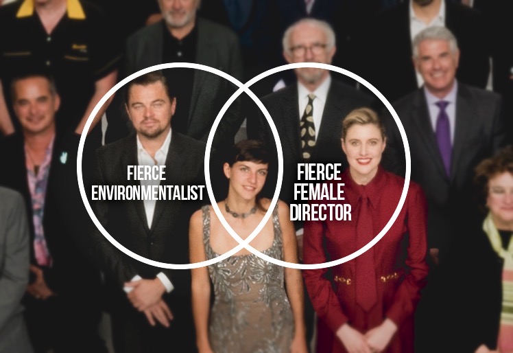 🍯🐝One of our SFFILM-supported documentaries is <a href="/HoneylandDoc/">HONEYLAND</a> which earned TWO <a href="/TheAcademy/">The Academy</a> Award nominations. At the #Oscars Lunch yesterday, co-director Tamara Kotevska took her place in the class photo in an auspicious spot! Oh hi <a href="/LeoDiCaprio/">Leonardo DiCaprio</a> &amp; Greta Gerwig, meet Tamara!