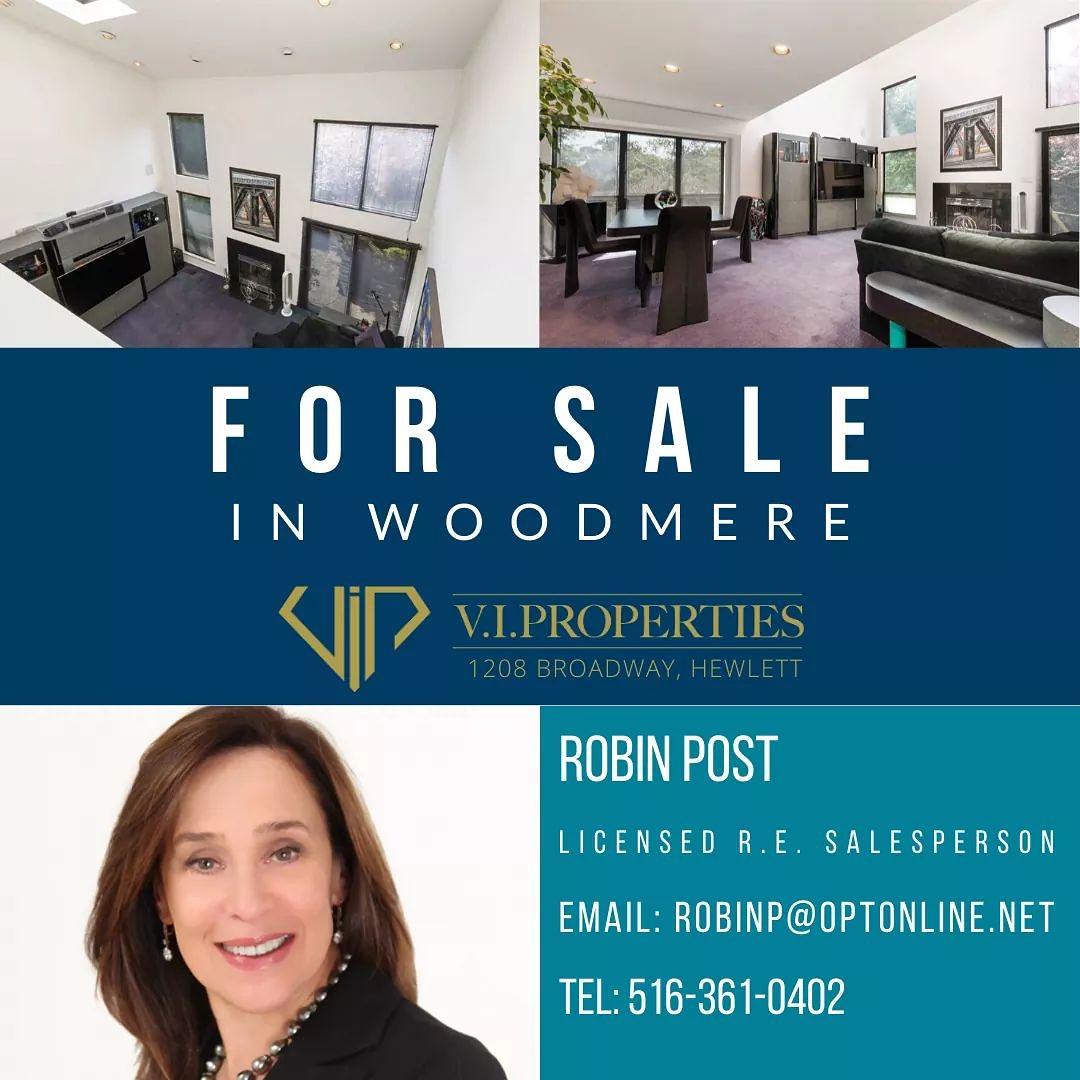 robinfpost's tweet image. BEAUTIFUL HOME FOR SALE! Sun filled with windows, skylights and vaulted ceilings create an open and airy space for this beautiful townhouse. For Sale in School District #14.

CALL OR TEXT ROBIN POST 516-361-0402 Licensed Real Estate Salesperson.