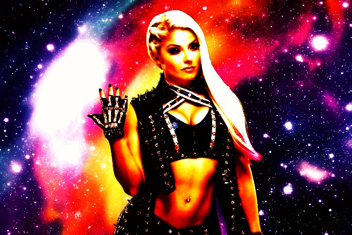 IconAltered's tweet image. New edit. #TheGoddess @AlexaBliss_WWE