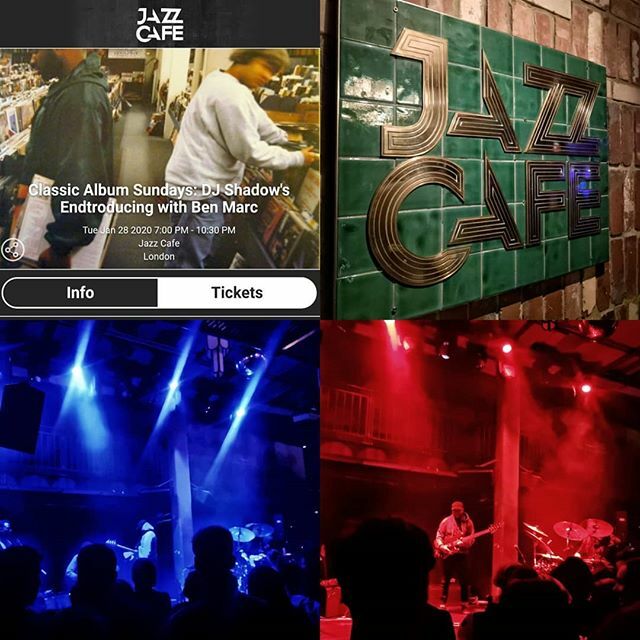 KLR_designs's tweet photo. Cheeky date night out on a #tuesday but totally worth it hanging out in #camdentown @thejazzcafe watching the fabulous #benmarc jazz up #djshadow classic album 1996 #entroducing #classicalbumsundays .
.
.
.
#outonaschoolnight #outonthetown #jazzmusic #cl… https://t.co/TYGF3quJBr https://t.co/m3NdoApf6B