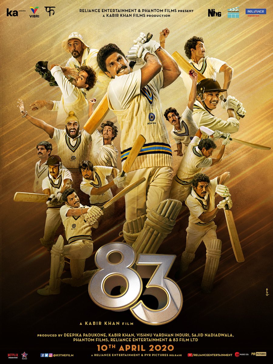 nameismanojs's tweet photo. Waiting for #83TheFilm
Congrats @JiivaOfficial for playing the role which is liked by Tamil people and I'm waiting to see in onscreen
I'm happy that your doing the role of @KrisSrikkanth
And
Congrats @RanveerOfficial for playing the role of @therealkapildev
#83FirstLook https://t.co/W6Y8x6bwiu