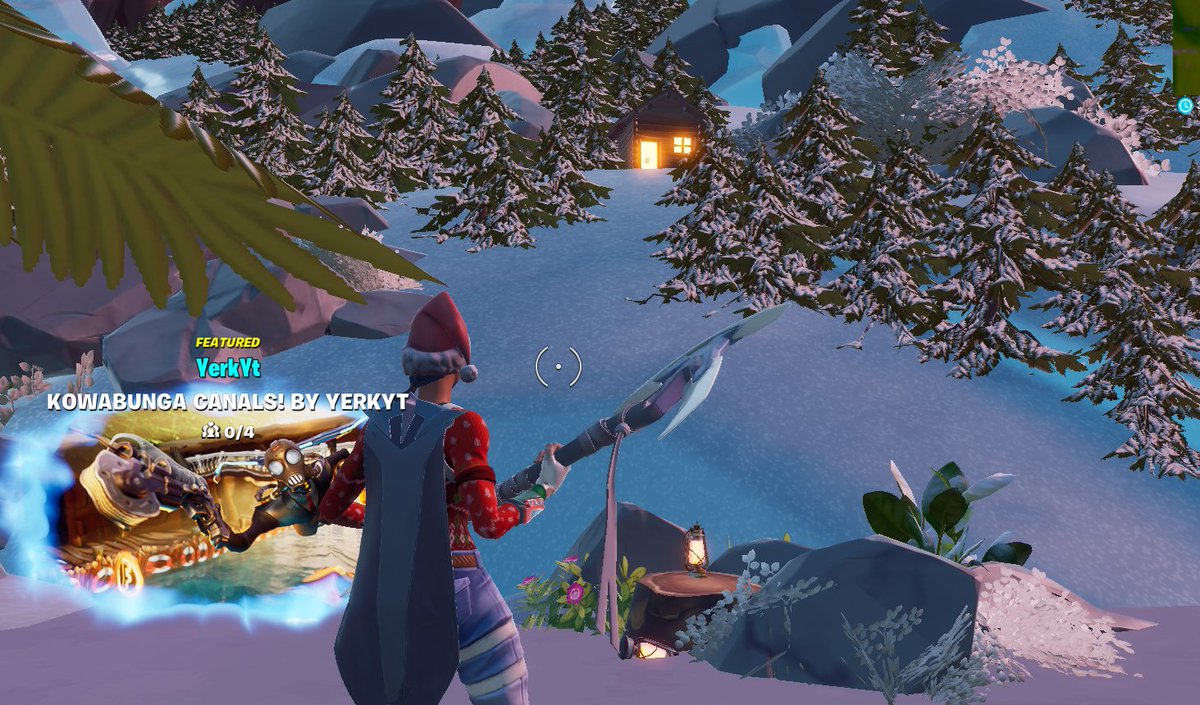 Scenearr's tweet photo. This Is how you get a Free Merry Minty Axe, Go To This House Open the door, and press E, And Then Turn Around #Fortnite #FortniteChapter2 #YouTube #mintycode #MintyCodesFREE https://t.co/fRWhuksY2j