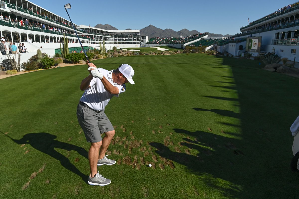 RyanPalmerPGA's tweet image. Things are already heatin up on 16...