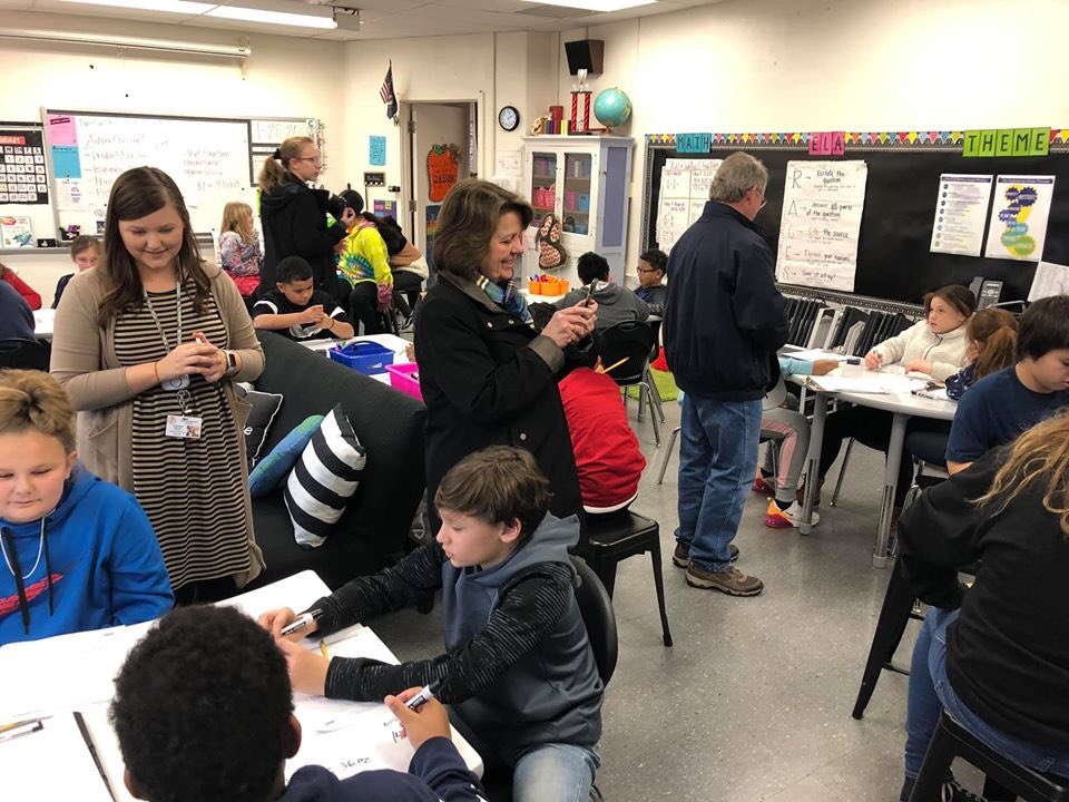 CHECK IT OUT: The Paris Education Foundation awarded a $3,000 grant to Mrs. Arvay to transform her classroom using furniture that allows for flexibility in seating which will allow her to diversify her lessons in a more meaningful way. #PARISPRIDE