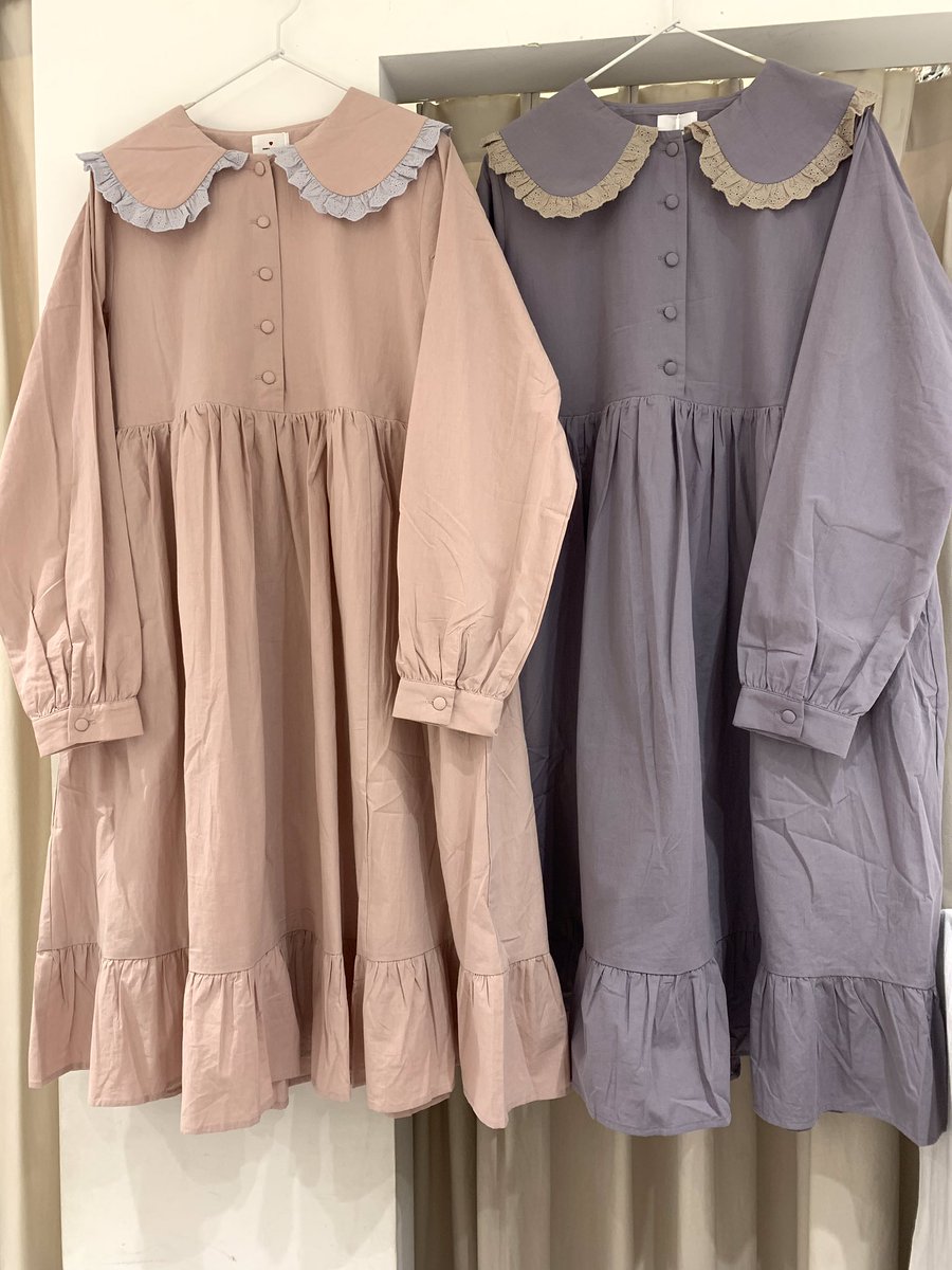 Merry Jenny 名古屋店 おすすめアイテム はるいろスカラップカラーワンピース ピンク ベビーピンク アイスブルー ブラック 9 000 税抜 スカラップの襟が可愛いワンピースです 052 684 64 Merryjenny 名古屋parco T Co Jzlfodydhs