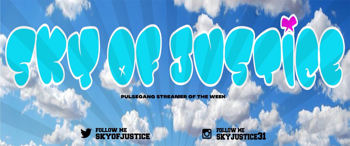 LfdgClothing's tweet photo. 💙PULSE GANG STREAMER OF THE WEEK GOES TO @SkyofJustice 💙

Her support, her character, her interaction with her chat, her content, all top notch. 💯

If you don't follow and connect, that's your loss! She's pure gold 💛 CONGRATS SKY 😘

#PulseGang https://t.co/bLe9qtqDK6