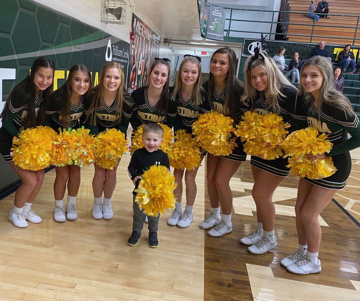 cheermhs3's tweet photo. Our biggest and cutest MHS cheer fan ♥️ https://t.co/GKzY0OdfS5