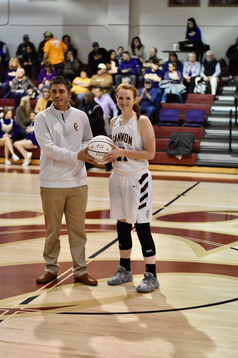 Congratulations  to Lionette Kristin Fann on scoring her 1000th point in Watertown on Friday night!