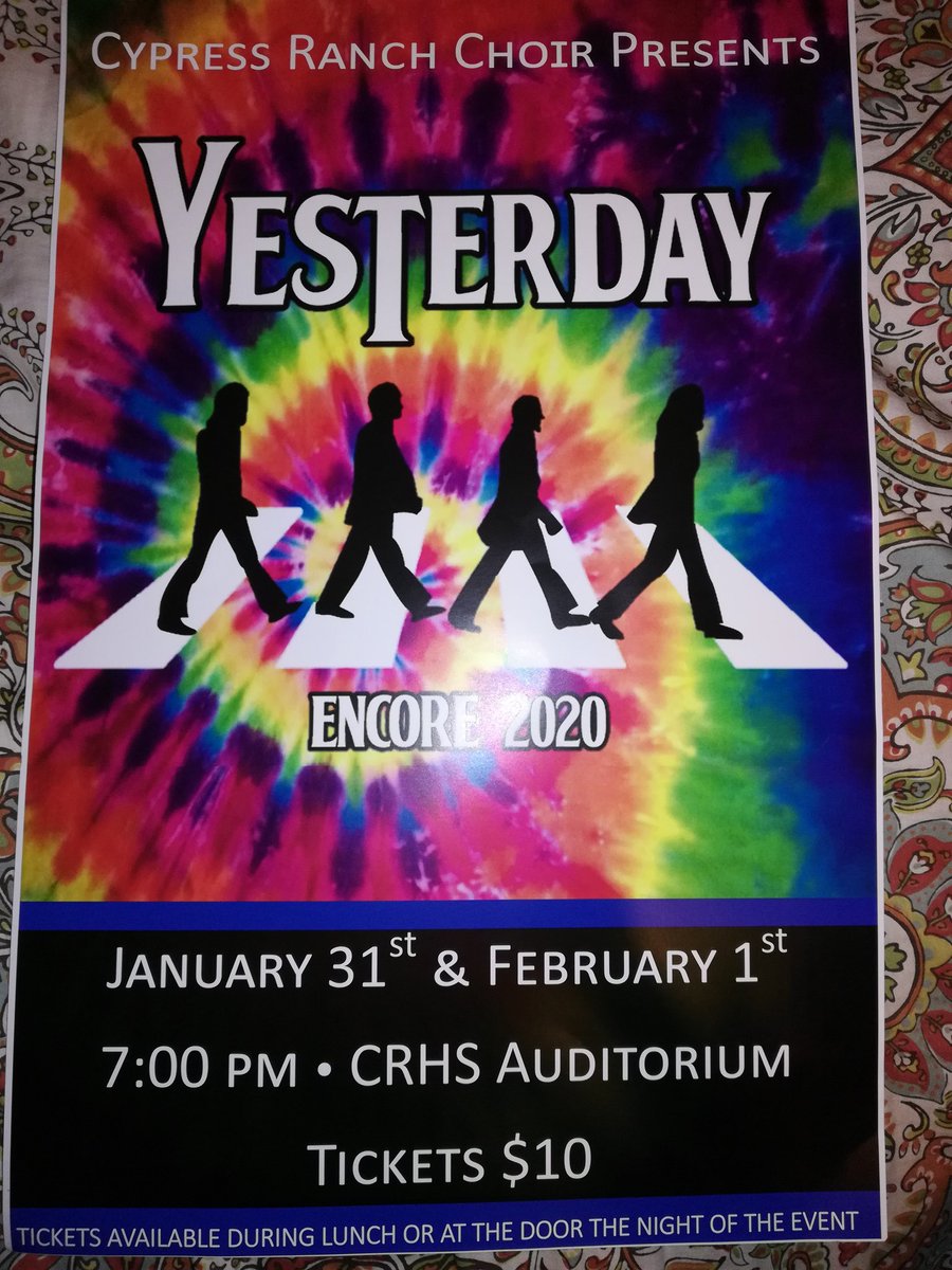 Jamie_teachfun's tweet photo. Come support Cy Ranch Choir @CFISDchat @CyFairISD https://t.co/hDYBooUx5O