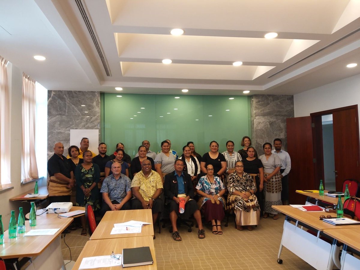 📢CEO Finance #Tonga, Balwyn Fa’otusia launches a Climate and Disaster Risk Financing and Resilient Development Unit at a one-day workshop organized by Government of Tonga today. 
#climatechange #climatefinance #resilience #resilientdevelopment