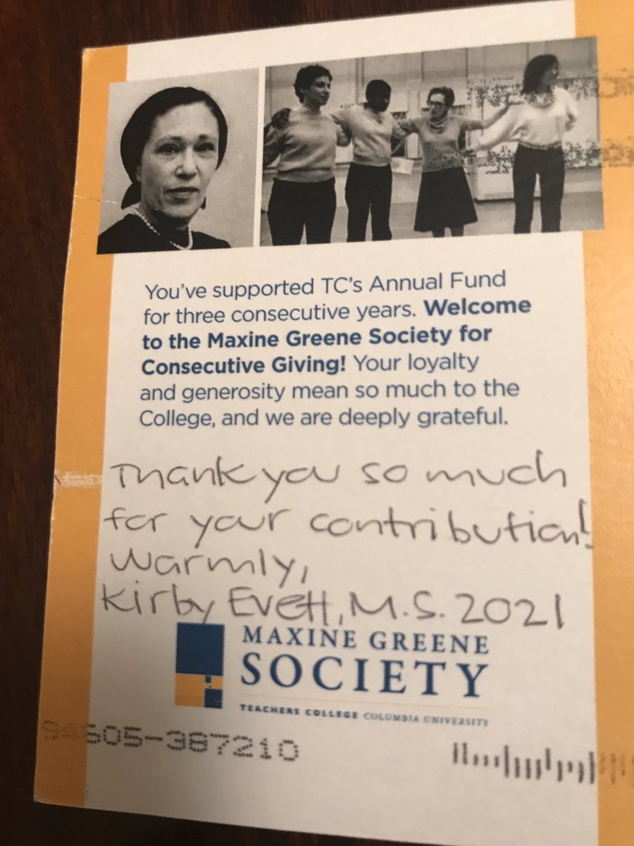 TravisJBristol's tweet photo. Proud ‘14 .@TeachersCollege #alum https://t.co/Wz7g3bwh3f