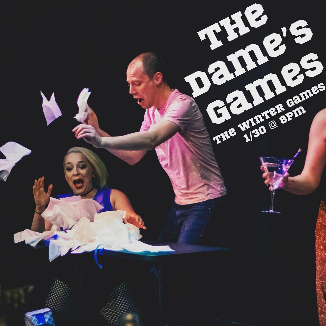 ChiBurlySchool's tweet photo. Hey now, get your game on...with us this Thursday 1/30! Half game show, half burlesque show, totally absurd. 💯⁠
⁠
Tickets are $15 now at https://t.co/myrPTt12zG, or $20 at the door. Get yourself there!⁠
⁠
#chicagonightlife #chicagoburlesque #chicagoevents https://t.co/34MTypycbn