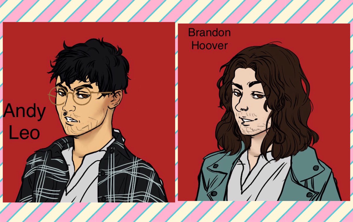 Emo_artist4life's tweet photo. “The Brandy bunch” 😂🤣
Aka: @AndrewCTE and @BrandonCTE of @CrownTheEmpire edit I made.
(I didn’t draw this. Just added it on some app).
#brandonhoover #andyleo #crowntheempire #avatarmaker https://t.co/GfNGDk8lob