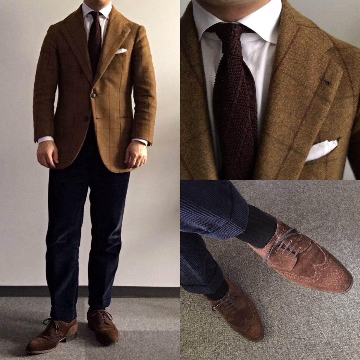 uwant_whenever's tweet photo. 今晩は久しぶりにピッツァ食べに行く。

Jacket #sartoriaraffaniello 
Shirt #lesleston 
Tie #sozzi 
Pocket square #francobassi
Trousers #boglioli 
Shoes #edwardgreen https://t.co/d7JcSNG330