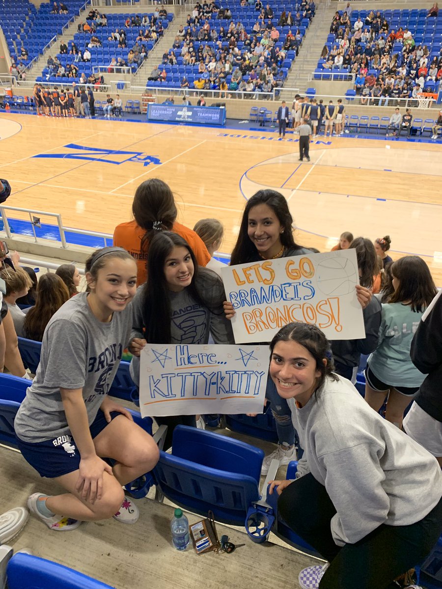 Brandeis Student Section tweet media