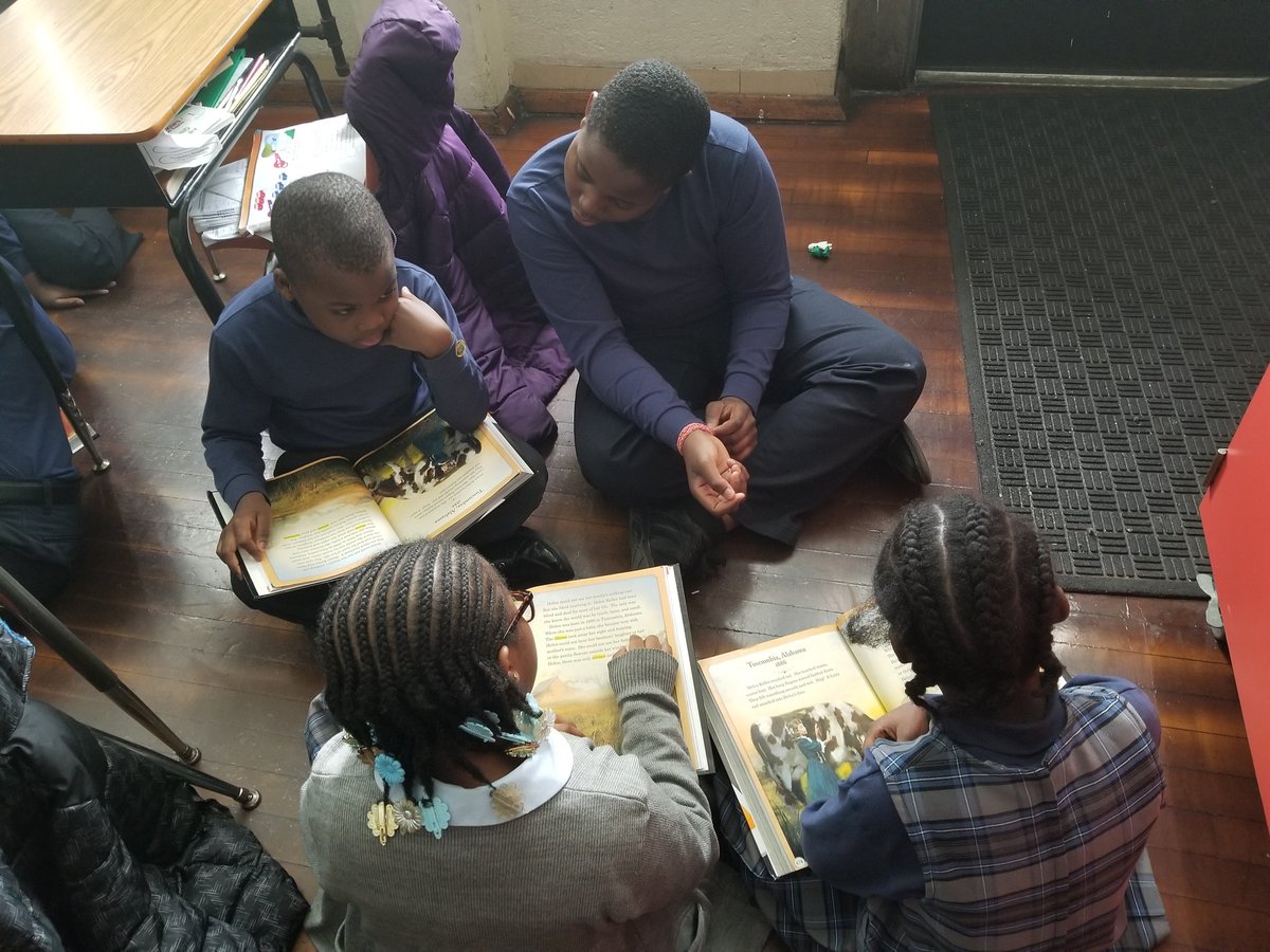 BVMSchoolDarby's tweet photo. Buddy Reading Time!! @SrVirginiaBVM @AOPS_Schools @ArchPhilly https://t.co/quTDgIUGq1