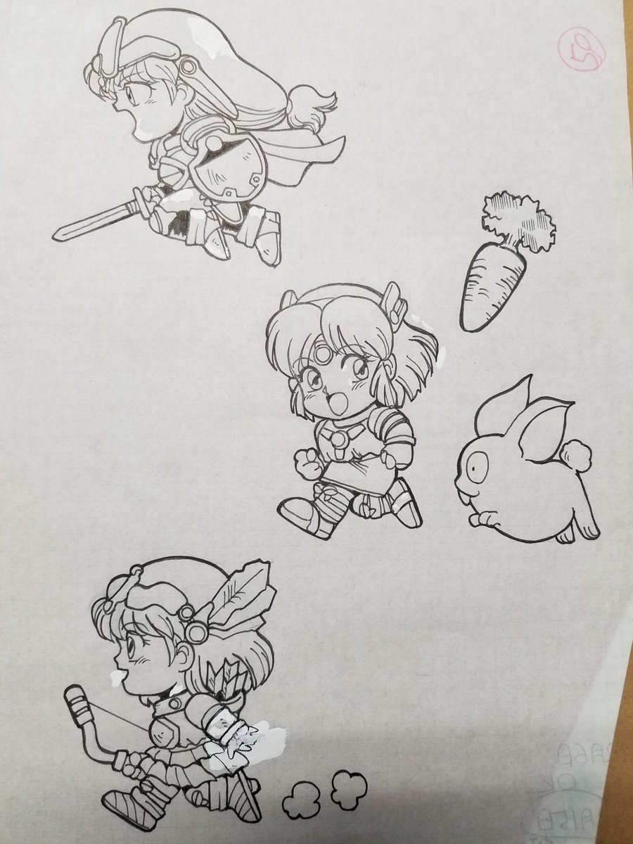 4枚目のレミだけ、同人原稿 