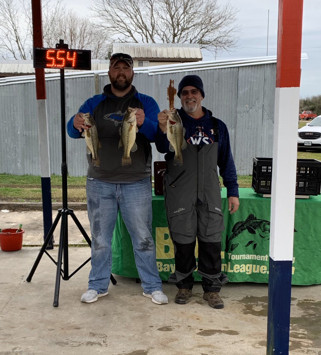 Congrats to Jake Knight &amp; Stephen Plumb for getting g the win on a tough Halls Bayou this Saturday!