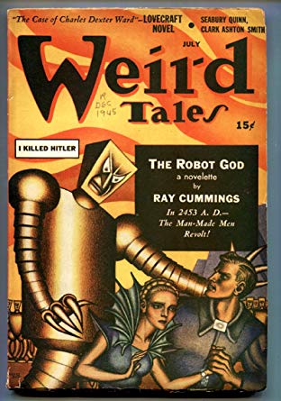 SumPunkWhoCares's tweet photo. #HorrorPublications:#PulpFictionZine:#WeirdTales:
Left:November 1941:Right:July 1945:
The magazine that published tales by greats like #HPLovecraft, #RayBradbury, #ClarkAshtonSmith, #AugustDerleth &amp; many others. https://t.co/vHqbCwPBpE
